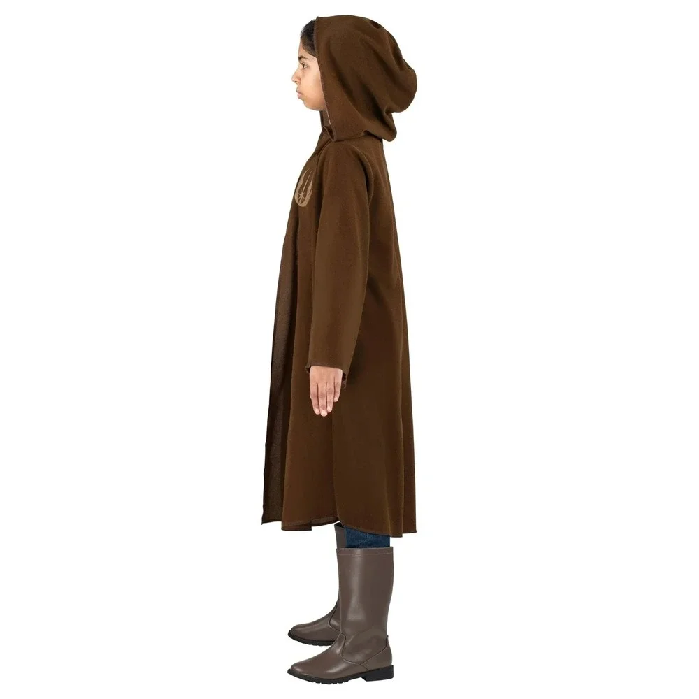STAR WARS Jedi‎ Hooded Robe Costume Cosplay Child One Size Fits All Halloween